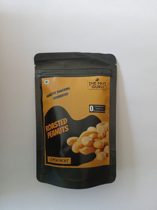 Roasted Lemon Mint Peanuts