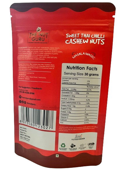 Thai Chilli Cashew Nuts - Image 2